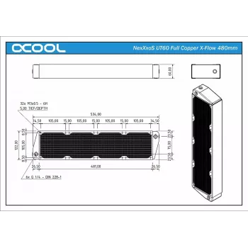 Radiators Alphacool NexXxoS UT60 1011667