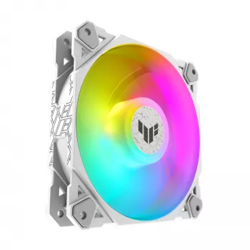 ASUS TUF GAMING TF120 ARGB WHITE EDITION datora korpusa ventilators 12 cm 1 gab.