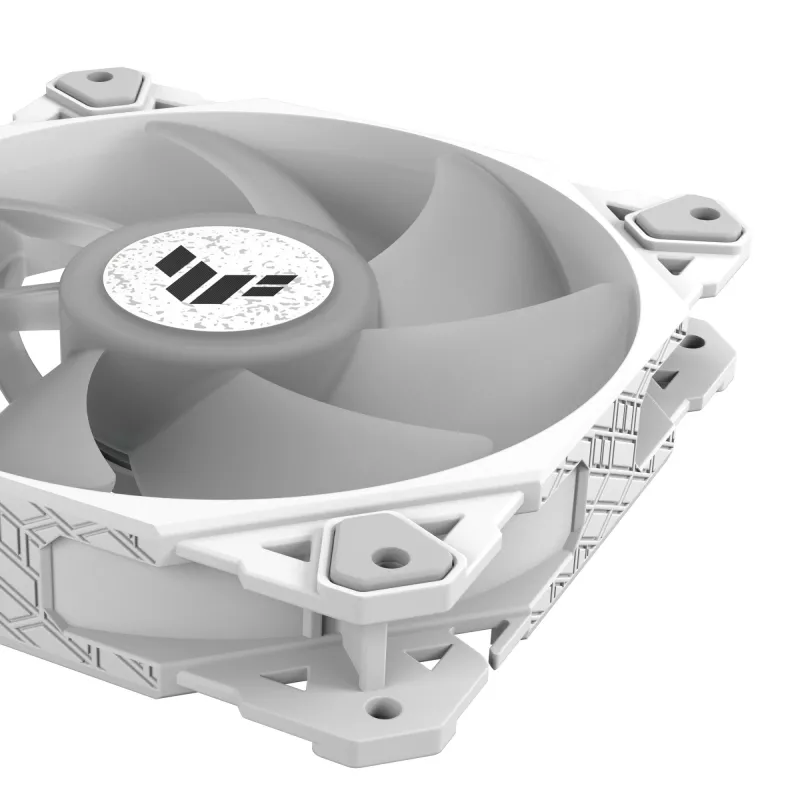 ASUS TUF GAMING TF120 ARGB WHITE EDITION datora korpusa ventilators 12 cm 1 gab.