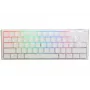 Ducky One 3 Mini Pure White tastatūra Gaming USB Vācu Mehāniskā RGB