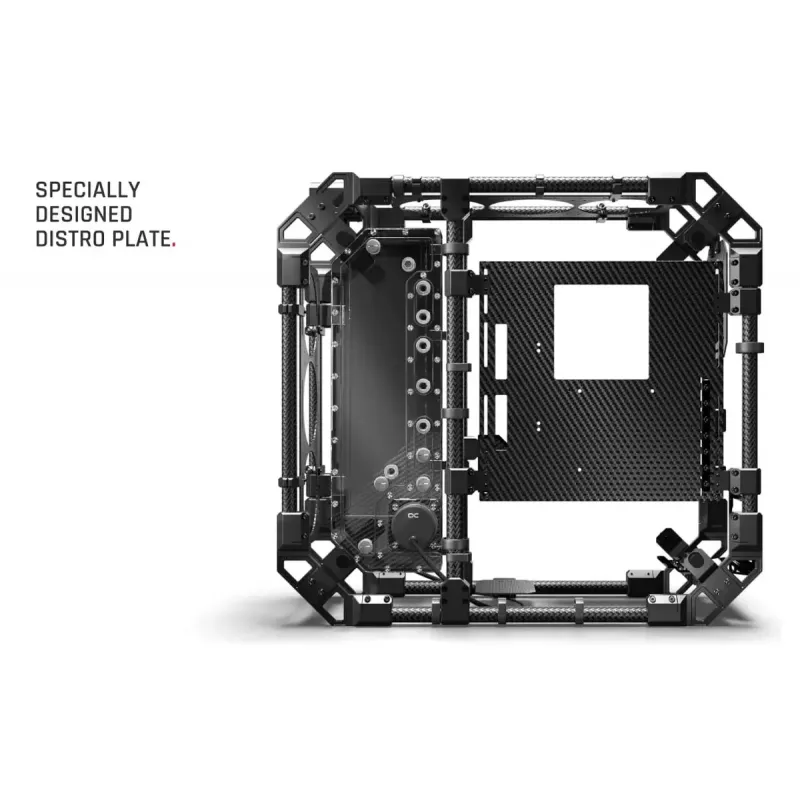 PC korpuss Alphacool Apex Pro Skeleton Full Tower Melns