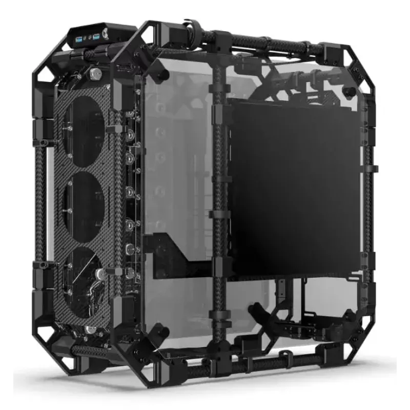 PC korpuss Alphacool Apex Pro Skeleton Full Tower Melns
