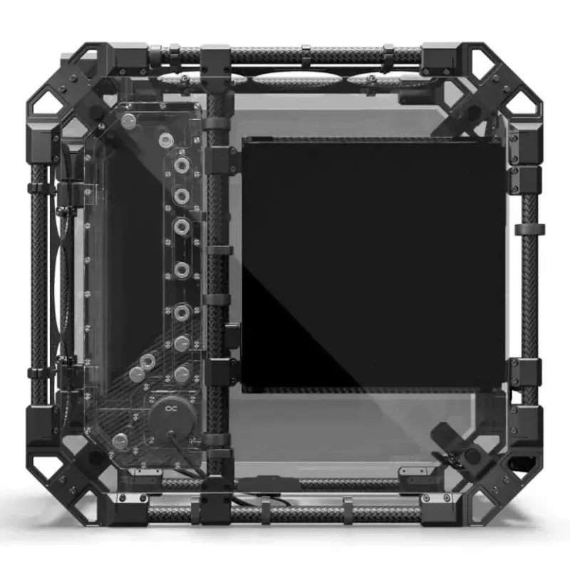 PC korpuss Alphacool Apex Pro Skeleton Full Tower Melns