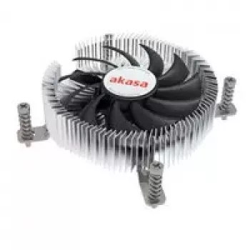 CPU dzesētājs Akasa Al LGA1700 plānajam Mini-ITX — zema profila alumīnija radiators