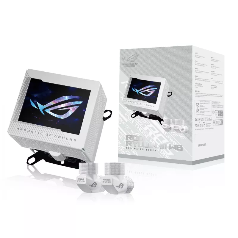 ASUS ROG RYUJIN III WB White Edition Ūdens bloks