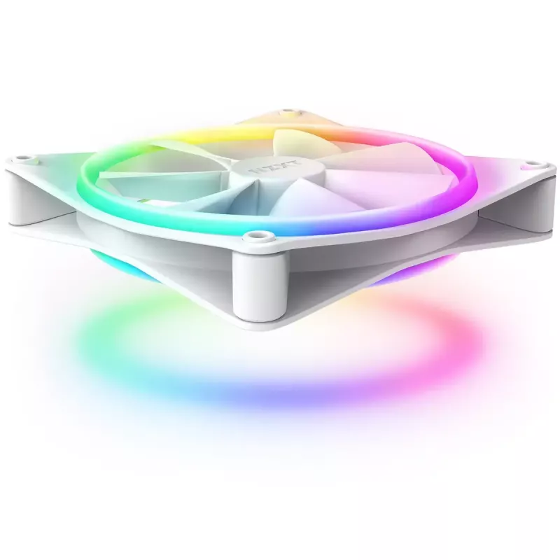 Ventilators NZXT F120 RGB DUO 12 cm Balts 500-1800 RPM 2.42 mmH2O