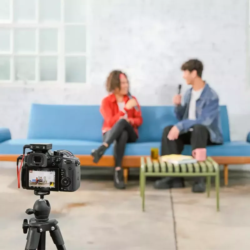 RØDE Interview PRO bezvadu kondensatora mikrofons, USB-C, 20 Hz–20 kHz, melns