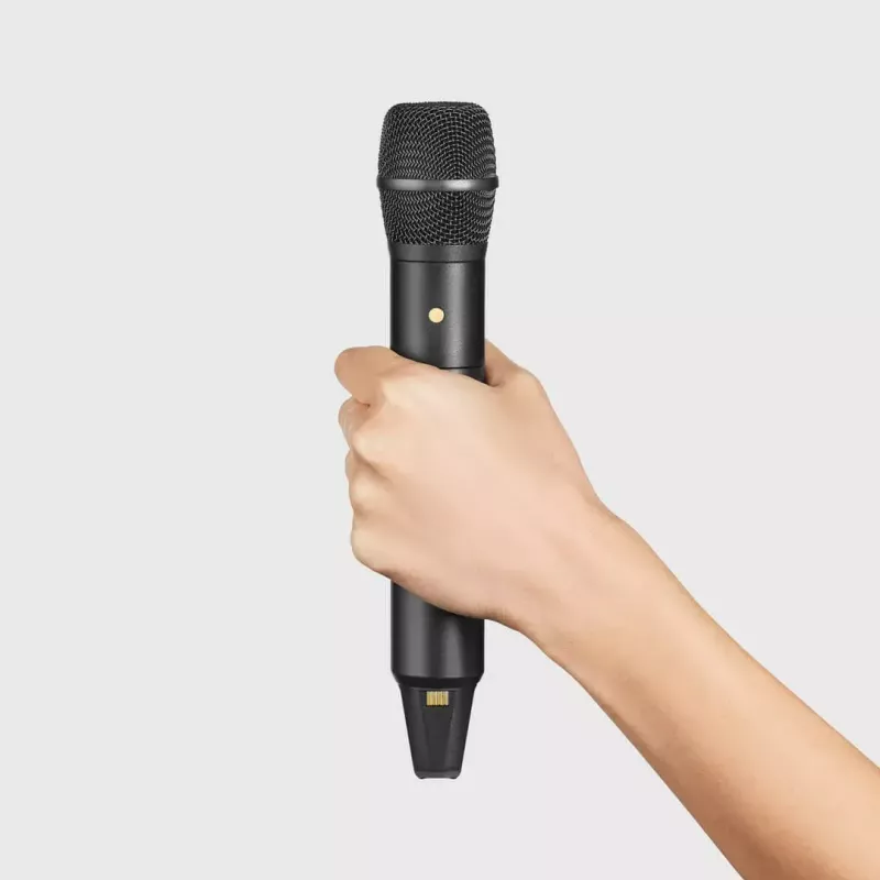 RØDE Interview PRO bezvadu kondensatora mikrofons, USB-C, 20 Hz–20 kHz, melns