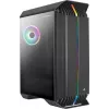 Aerocool GLADIATOR DUO ATX Gaming Korpuss 3x ARGB 12cm Ventilatori, Midi Tower, Melns