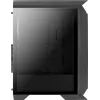 Aerocool GLADIATOR DUO ATX Gaming Korpuss 3x ARGB 12cm Ventilatori, Midi Tower, Melns
