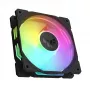 Ventilators ASUS TUF Gaming TR120 ARGB Reverse Triple Pack — 3×120 mm, 2200 RPM, PWM, 2.75 mmH2O, 16 LED, Melns