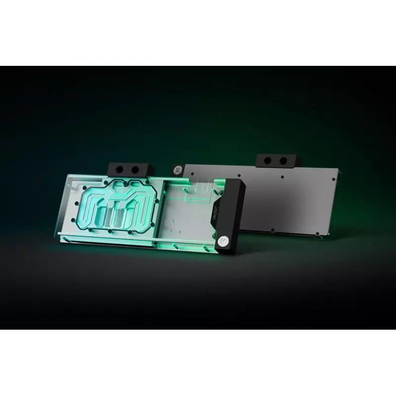 EK Water Blocks EK-Quantum Vector2 XC3 RTX 3080/90 alumīnija aizmugures plāksne sudraba krāsā
