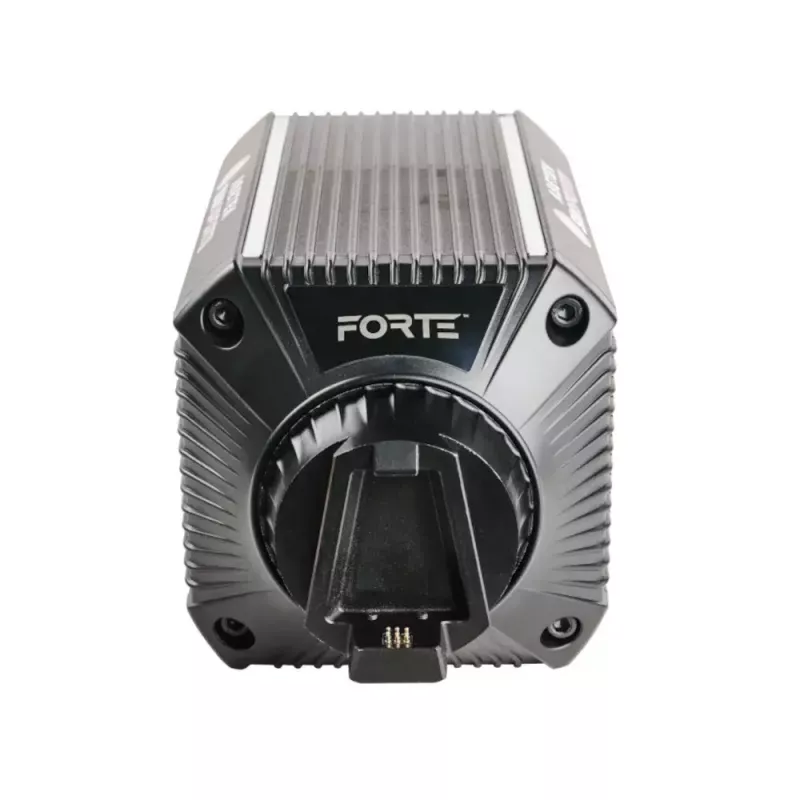Wheel base Asetek 40-020-0020003 — spēļu stūres pamatne, 400 W, PC, melns/balts, 132×293×133 mm