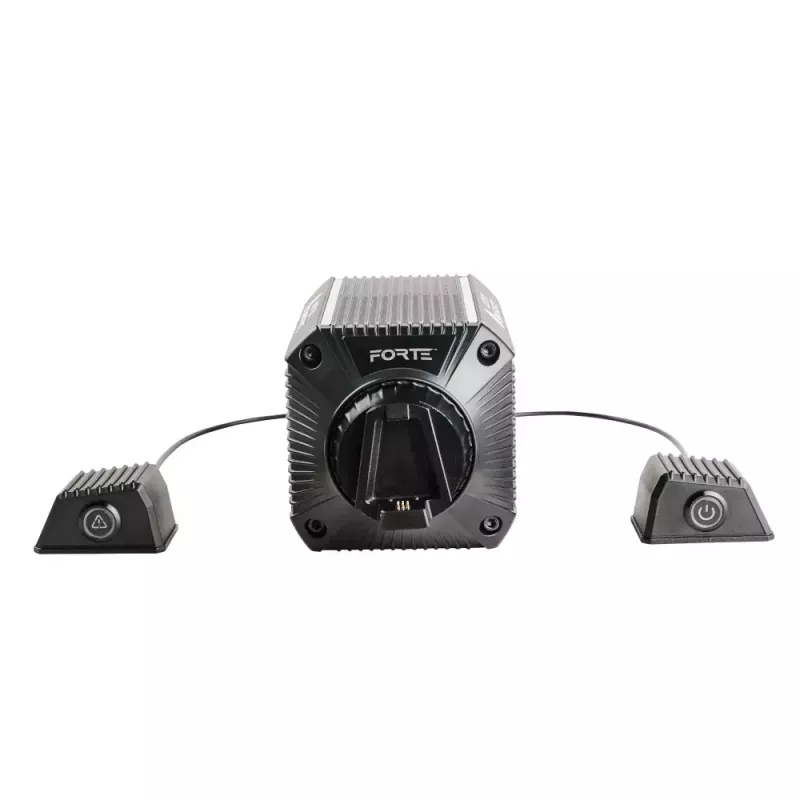 Wheel base Asetek 40-020-0020003 — spēļu stūres pamatne, 400 W, PC, melns/balts, 132×293×133 mm