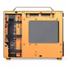 Datora korpuss JONSPLUS MATX Handle Case Z20 - Melns-Oranžs