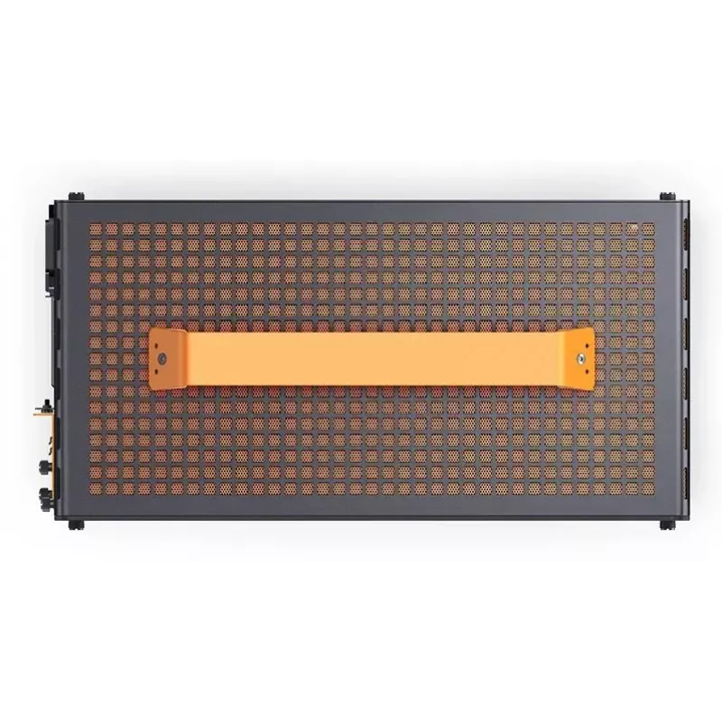 Datora korpuss JONSPLUS MATX Handle Case Z20 - Melns-Oranžs