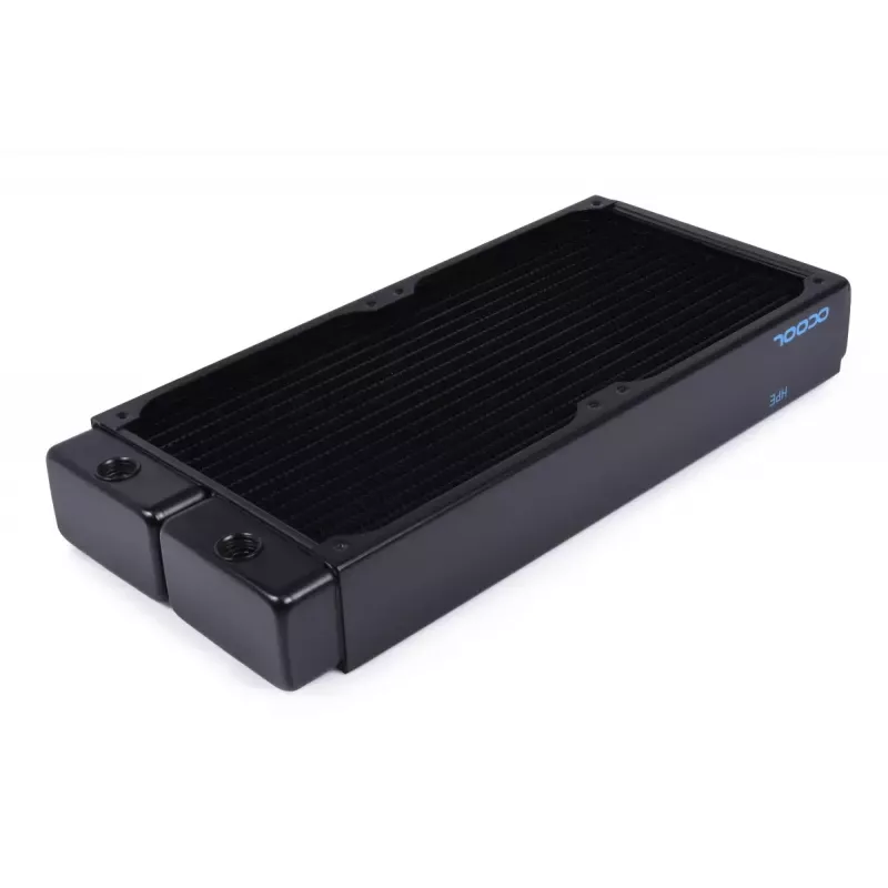 Radiators Alphacool 14441 NexXxoS HPE Full Copper Melns 144mm 314.5mm 45mm