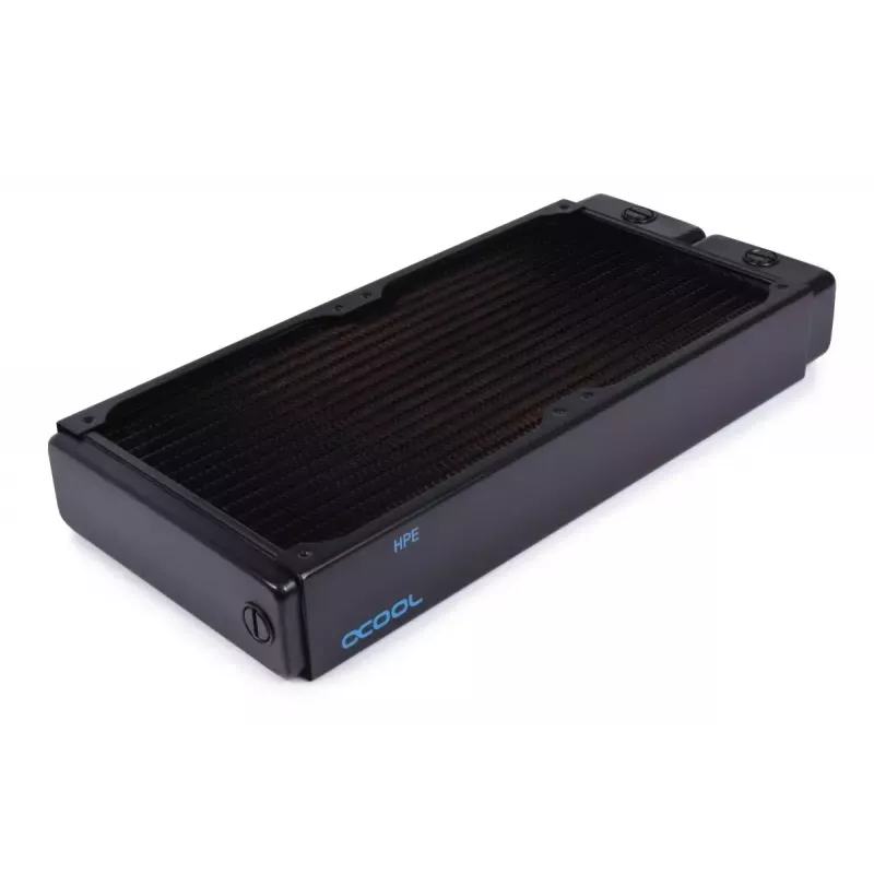 Radiators Alphacool 14441 NexXxoS HPE Full Copper Melns 144mm 314.5mm 45mm
