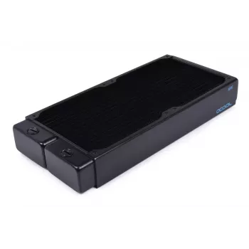 Radiators Alphacool 14441 NexXxoS HPE Full Copper Melns 144mm 314.5mm 45mm