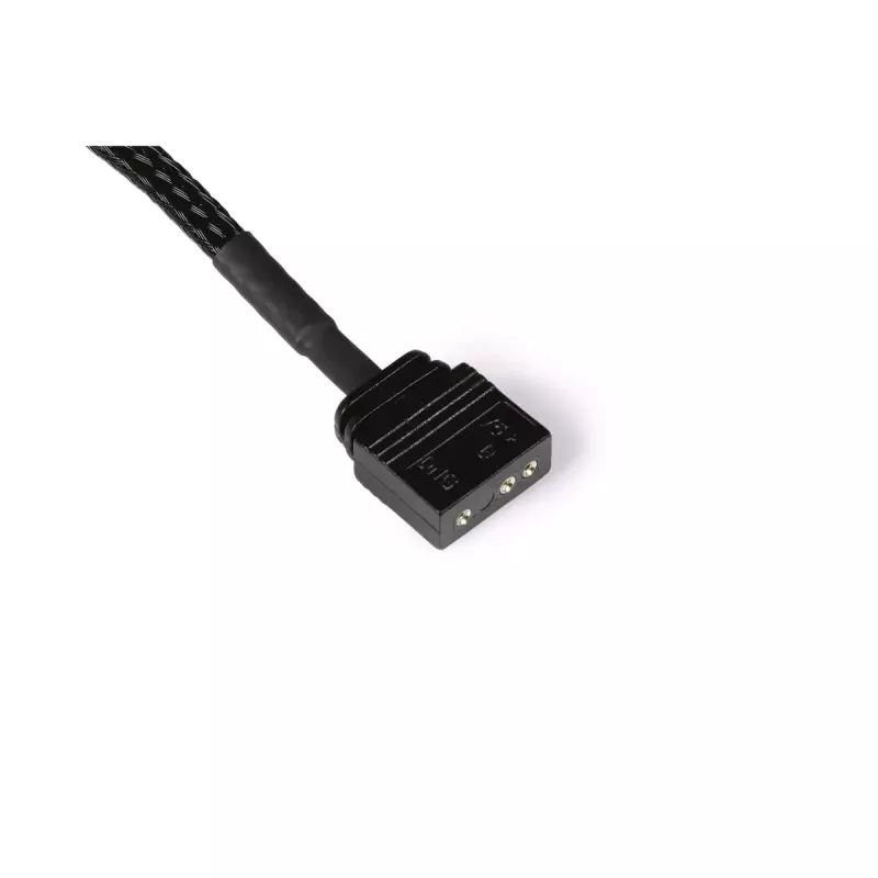 RGB sadalītāja kabelis Alphacool 18712 5V Melns 600mm