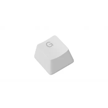 Tastatūras taustiņu vāciņi Glorious Triton Doubleshot Keycaps V2 — ABS, Balti, saderīgi ar GMMK
