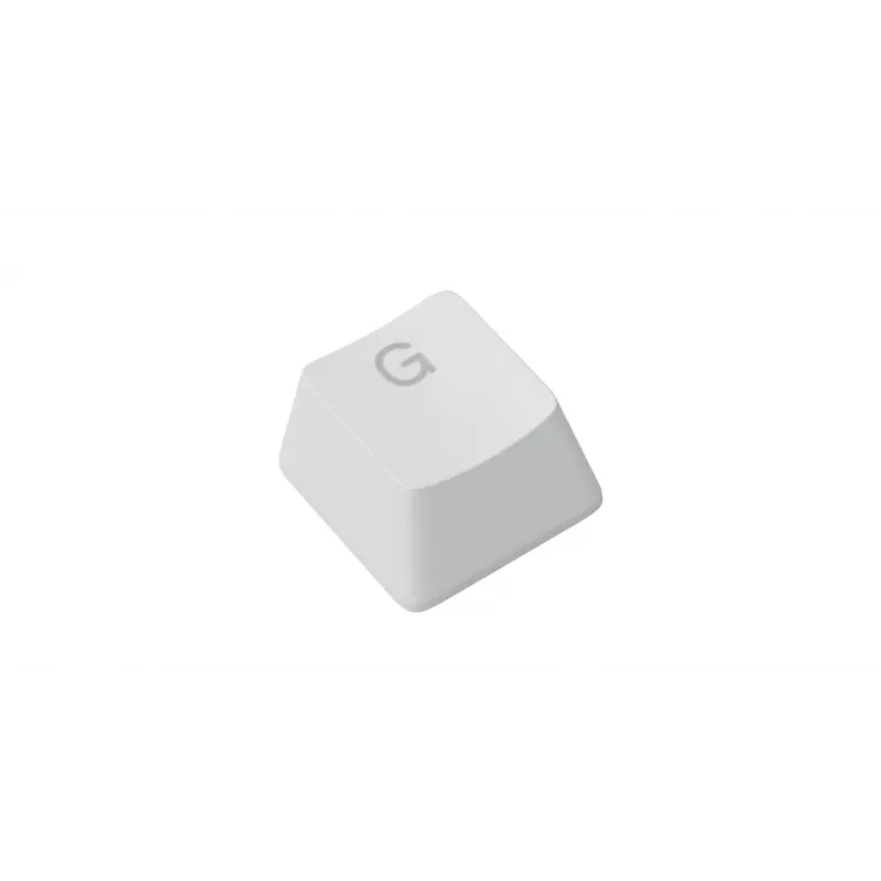 Tastatūras taustiņu vāciņi Glorious Triton Doubleshot Keycaps V2 — ABS, Balti, saderīgi ar GMMK