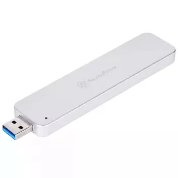 Ārējais SSD korpuss Silverstone MS09 M.2 SATA USB 3.2 Gen 2
