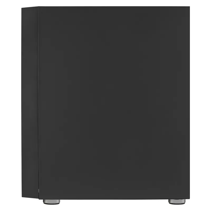 AeroCool Graphite v3 (Graphite-G-BK-v3) ACCM-PB24133.11 Midi Tower datora korpuss, ATX/MicroATX/Mini-ITX, rūdīta stikla sāns, bez barošanas bloka, melns