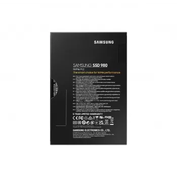 Samsung 980 500 GB M.2 PCI Express 3.0 NVMe V-NAND MLC iekšējais SSD