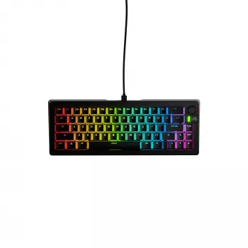 Mehāniskā spēļu tastatūra GLORIOUS GMMK 3 65% vadu USB, QWERTY US, RGB, Melna
