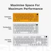 Mehāniskā spēļu tastatūra GLORIOUS GMMK 3 65% vadu USB, QWERTY US, RGB, Melna