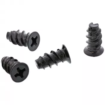 InLine Ventilatora skrūves 5.0x10.0mm melnas 50 gab.