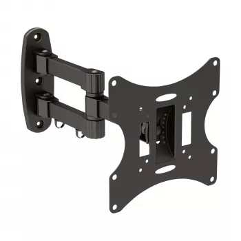 Sienas kronšteins InLine TFT/LED/Plasma 58–107 cm (23–42 collas) ar slīpumu/pagriezienu, VESA 100x100–200x200, max 30 kg, melns