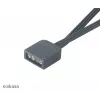 Akasa AK-CBLD08-12BK adresējams RGB LED sadalītāja kabelis