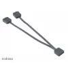 Akasa AK-CBLD08-12BK adresējams RGB LED sadalītāja kabelis