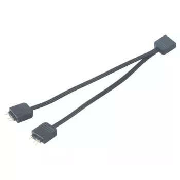 Akasa AK-CBLD08-12BK adresējams RGB LED sadalītāja kabelis