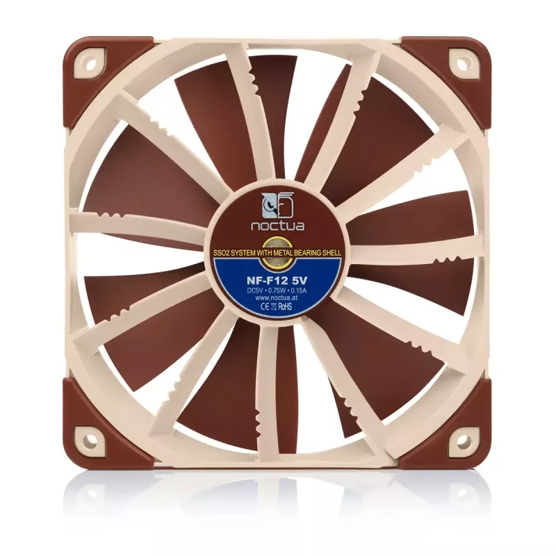 Ventilators Noctua NF-F12 5V 120 mm