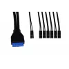 Alphacool ES paneelis ar USB 3.0 un kabeļu komplektu, 25057