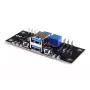 Alphacool ES paneelis ar USB 3.0 un kabeļu komplektu, 25057