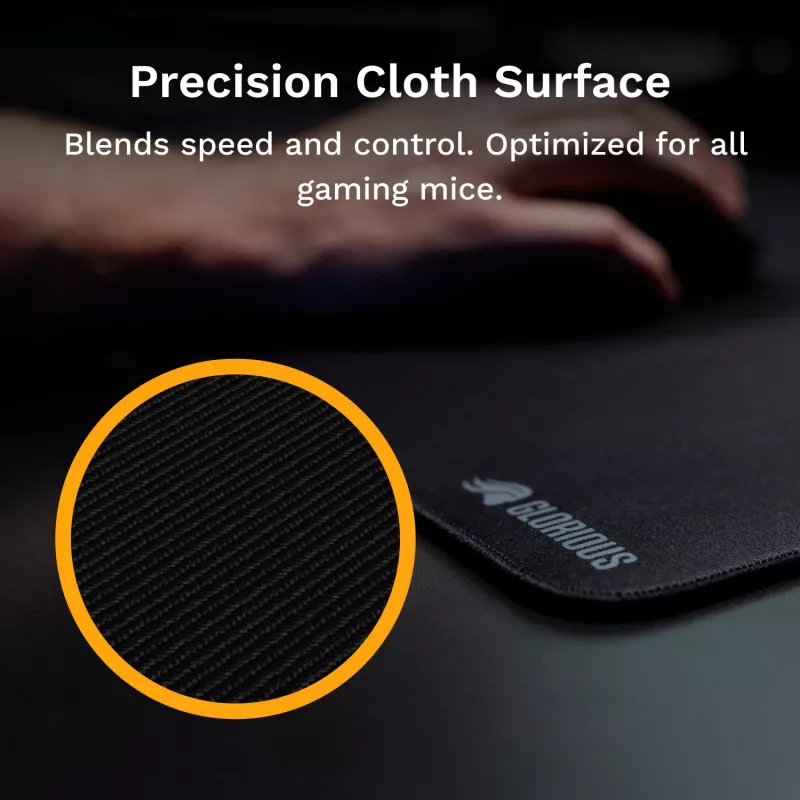Glorious Gaming Glorious Mouse Pad 2 3XL - melns - ar apšūtām malām