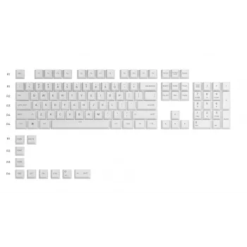 Glorious Gaming GPBT taustiņu vāciņi – balts