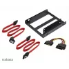 2,5 collu SSD un HDD adapteris Akasa AK-HDA-11 ar SATA kabeli