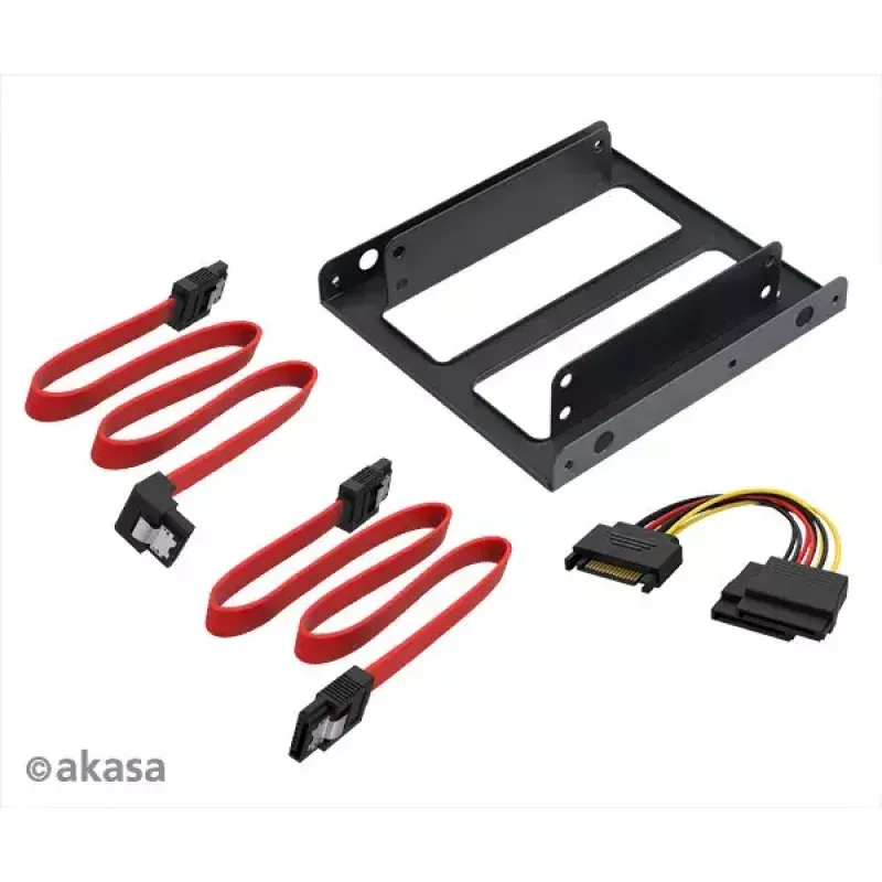 2,5 collu SSD un HDD adapteris Akasa AK-HDA-11 ar SATA kabeli