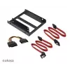 2,5 collu SSD un HDD adapteris Akasa AK-HDA-11 ar SATA kabeli