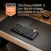 Mehāniskā spēļu tastatūra GLORIOUS GMMK 3 PRO HE 75% vadu USB, QWERTY, RGB, melna