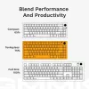 Mehāniskā spēļu tastatūra GLORIOUS GMMK 3 PRO HE 75% vadu USB, QWERTY, RGB, melna