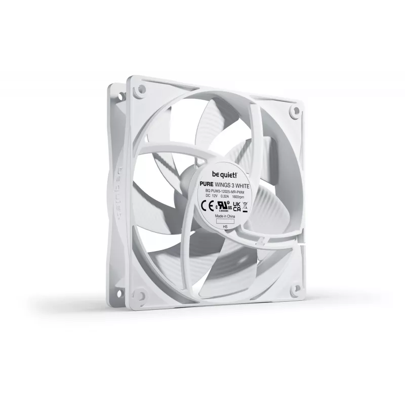 be quiet! Pure Wings 3 120mm PWM balts datora ventilators 12 cm 1 gab.
