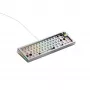 Mehāniskā tastatūra GLORIOUS GMMK 3 PRO 65% Barebones Wired Silver — 65% USB RGB, 2 m kabelis