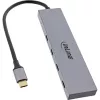 InLine USB 3.2 Gen.2 Hubs (10Gb/s), 4 porti USB-C, OTG, alumīnija korpuss