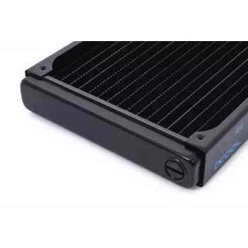 Alphacool Radiators 14470 Brass Copper Steel Melns 144mm x 173.5mm x 30mm